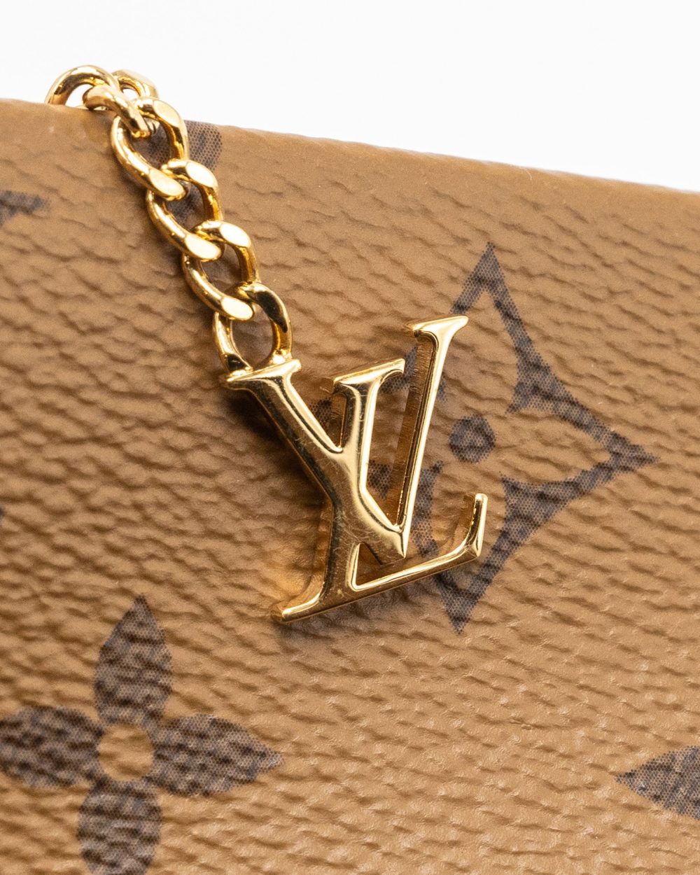 AAA Replica Louis Vuitton LV LV3 POCHETTE SHOULDER BAG REVERSE MONOGRAM CANVAS LAMBSKIN GHW