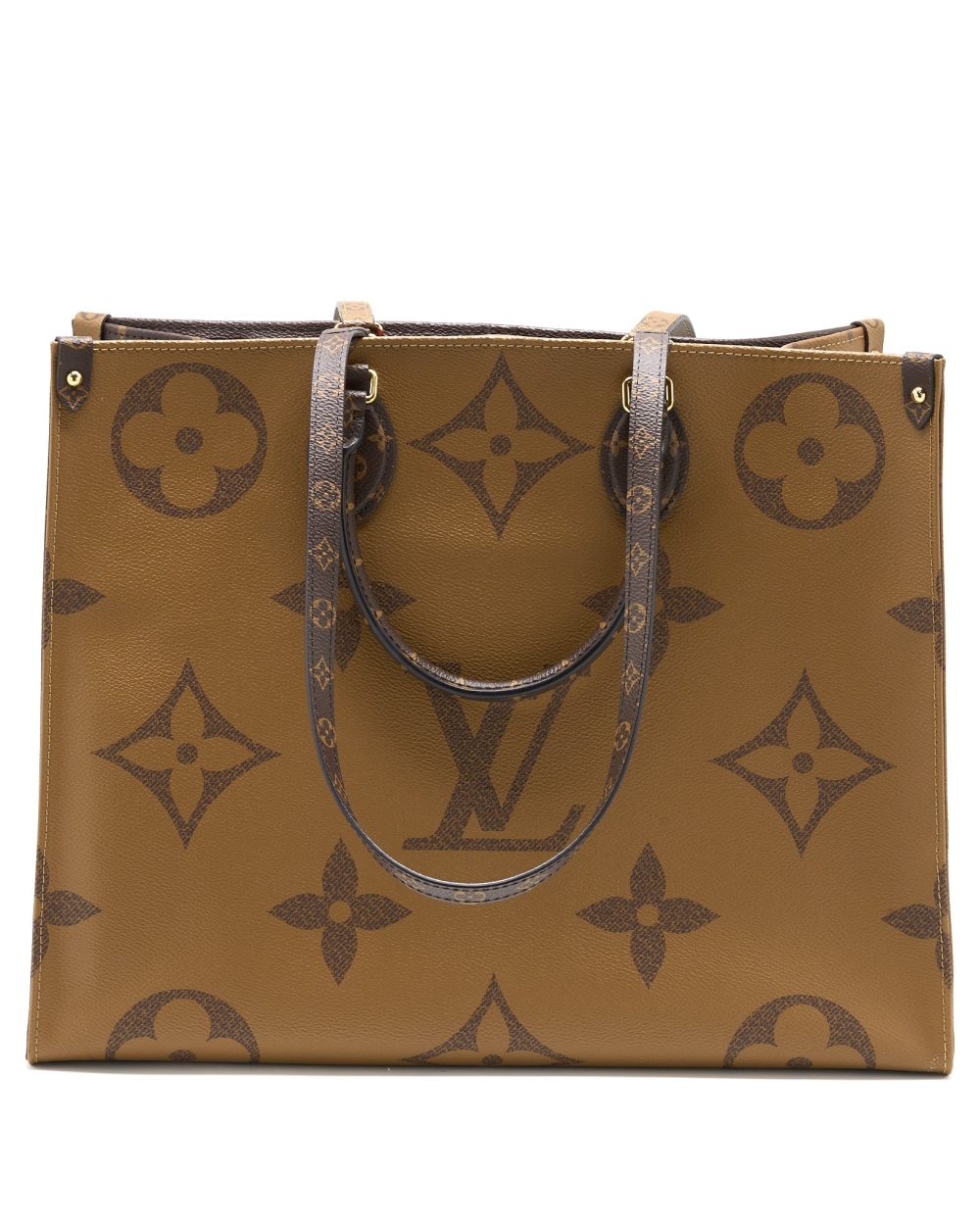 AAA Replica Louis Vuitton LV ON THE GO GM MONOGRAM REVERSE CANVAS GHW