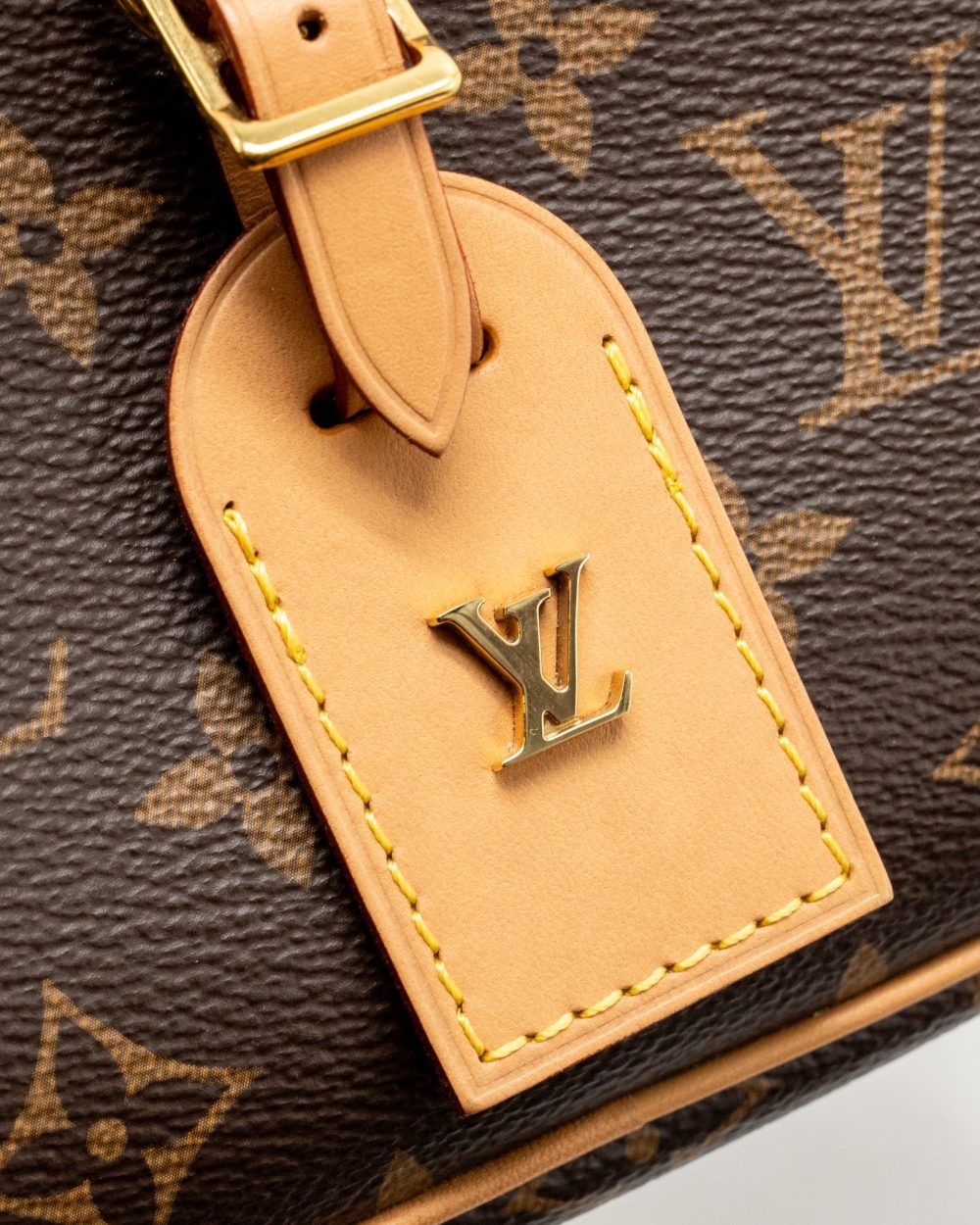 AAA Replica Louis Vuitton LV MINI DEAUVILLE SHOULDER BAG MONOGRAM CANVAS GHW