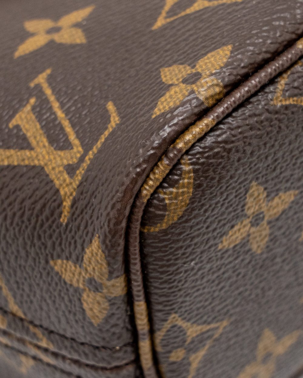 AAA Replica Louis Vuitton LV NEVERFULL BB BEIGE STRAP MONOGRAM CANVAS GHW