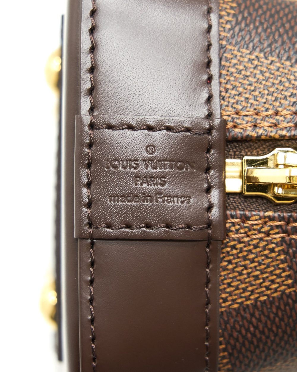 AAA Replica Louis Vuitton LV ALMA BB DAMIEN EBENE