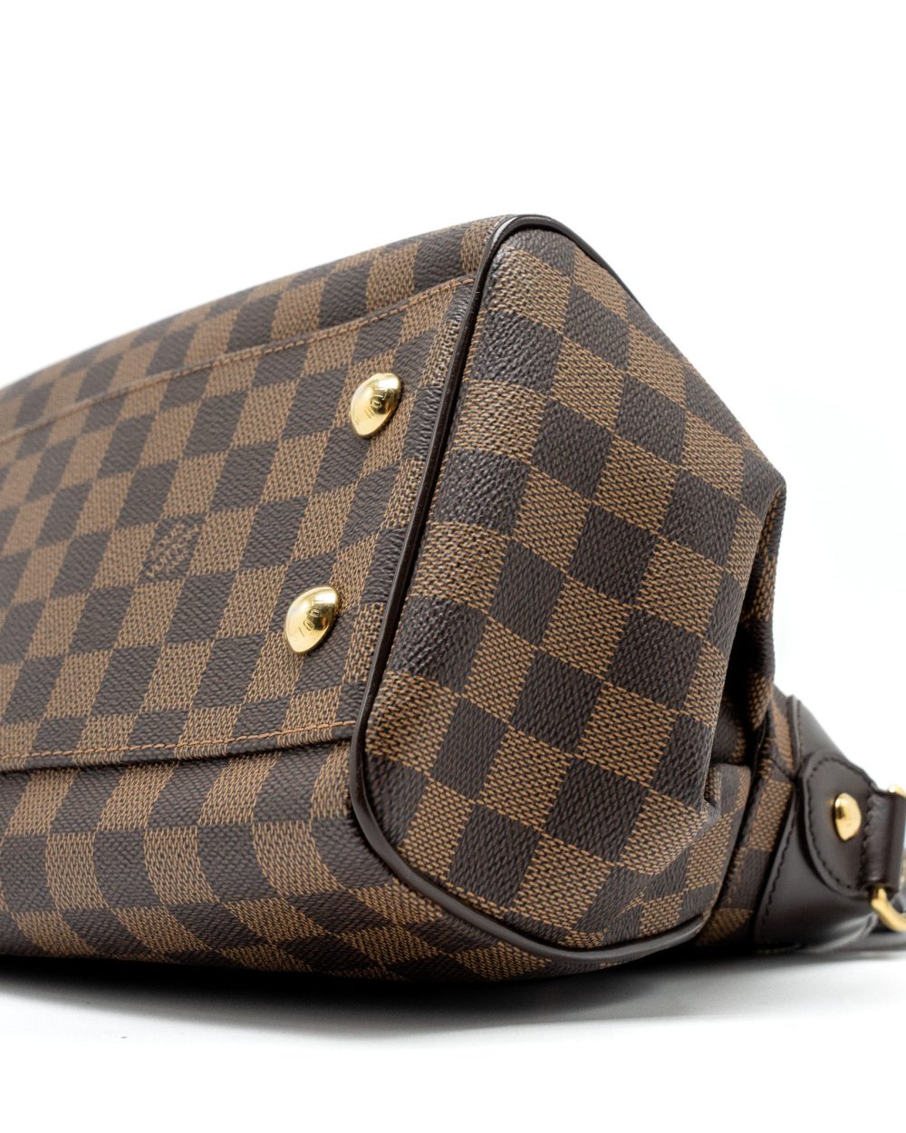 AAA Replica Louis Vuitton LV TREVI PM DAMIER EBENE CANVAS GHW