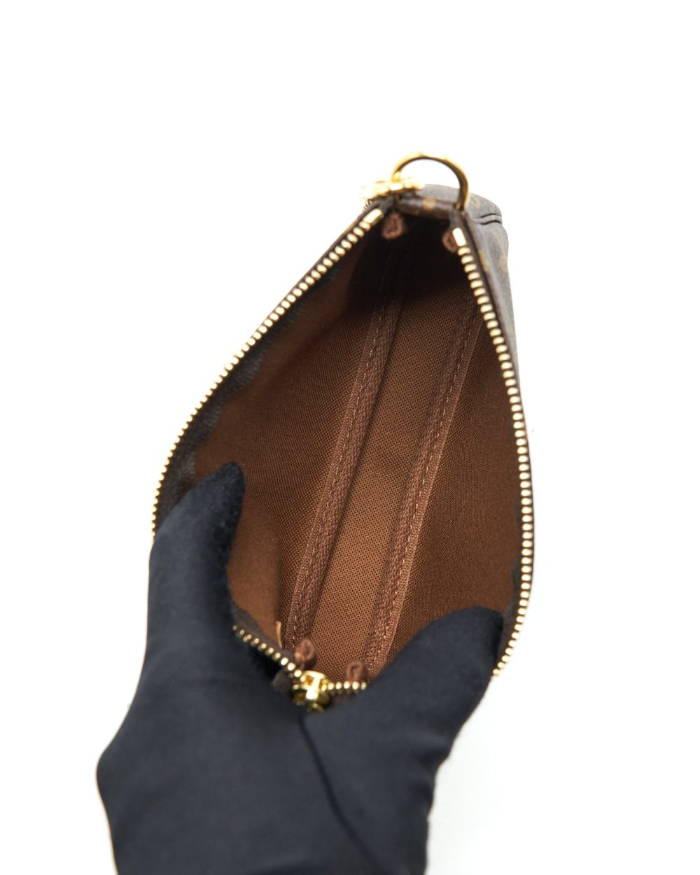 AAA Replica Louis Vuitton LV MINI POCHETTE MONOGRAM CANVAS GHW