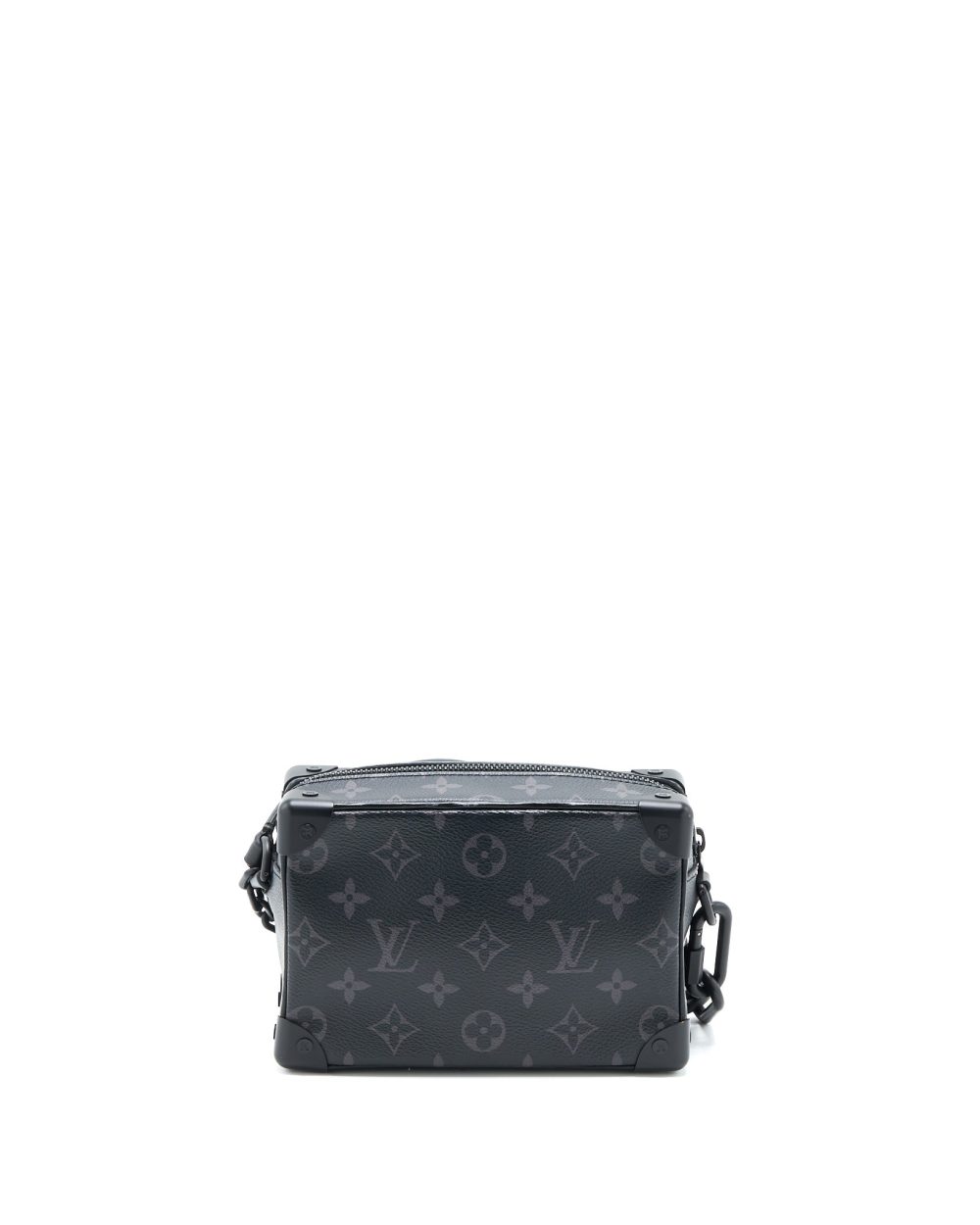 AAA Replica Louis Vuitton LV MINI SOFT TRUNK MONOGRAM ECLIPSE CANVAS BLACK HARDWARE