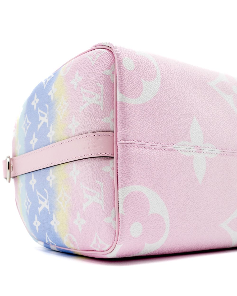AAA Replica Louis Vuitton LV SPEEDY BANDOULIERE 30 MONOGRAM ESCAL GIANT CANVAS PASTEL PINK SHW