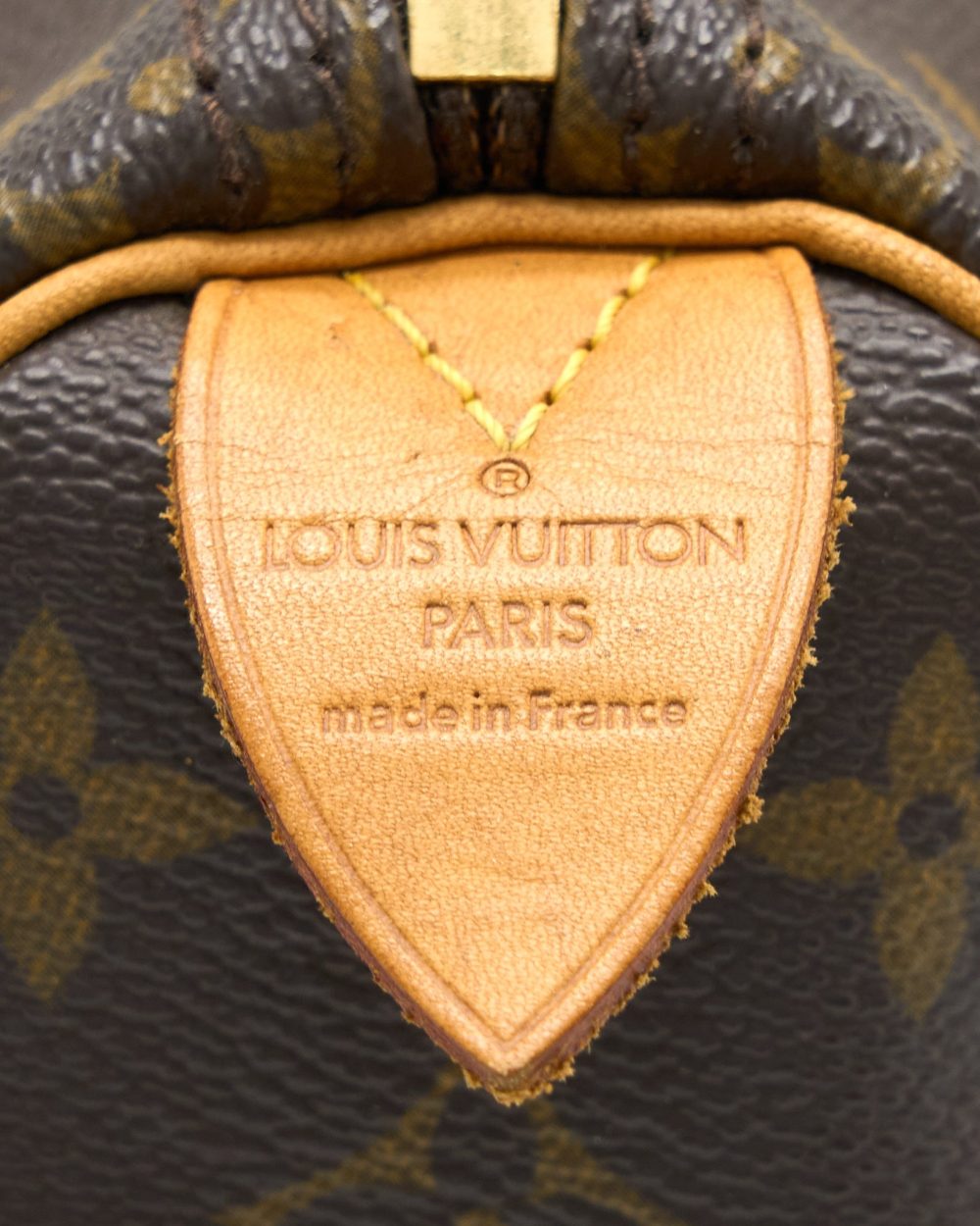 AAA Replica Louis Vuitton LV VINTAGE SPEEDY 25 MONOGRAM CANVAS GHW