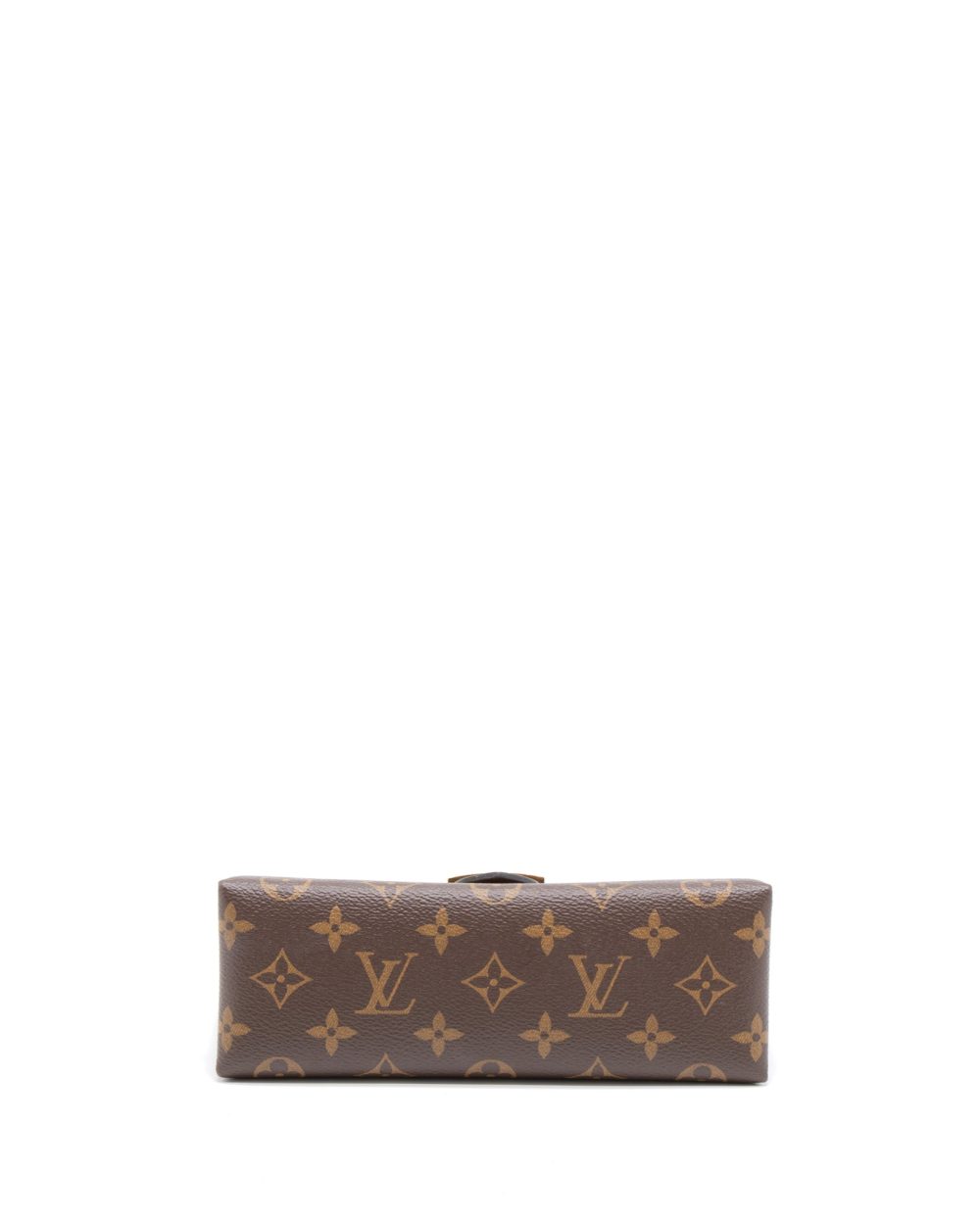 AAA Replica Louis Vuitton LV LOCKY BB MONOGRAM CANVAS/CARAMEL GHW