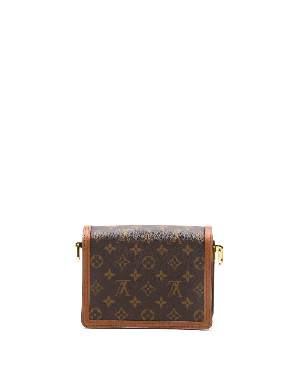AAA Replica Louis Vuitton LV MINI DAUPHINE MONOGRAM REVERSE CANVAS GHW