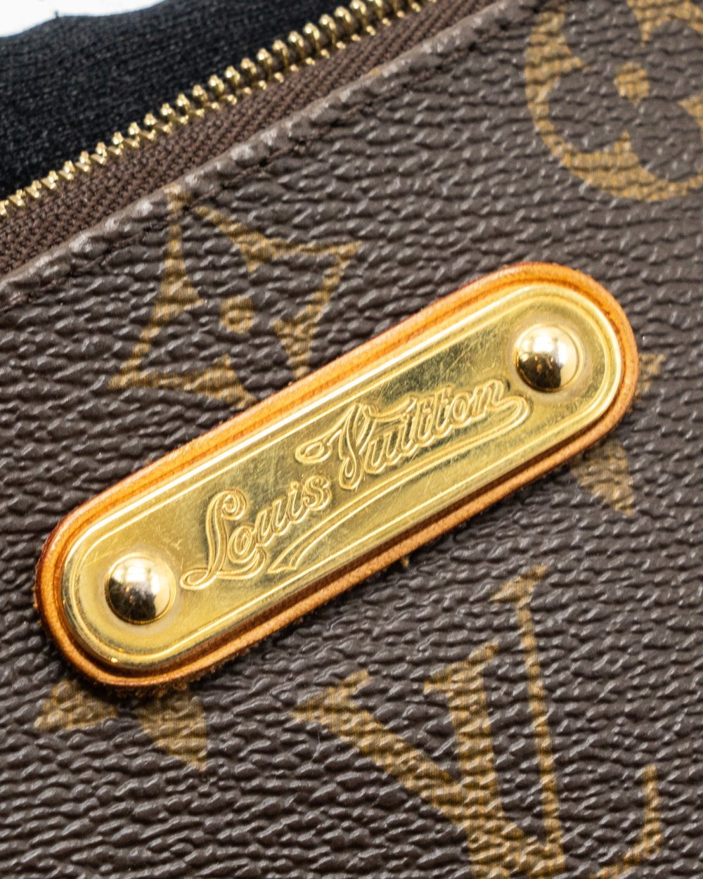 AAA Replica Louis Vuitton LV EVA POCHETTE MONOGRAM CANVAS GHW