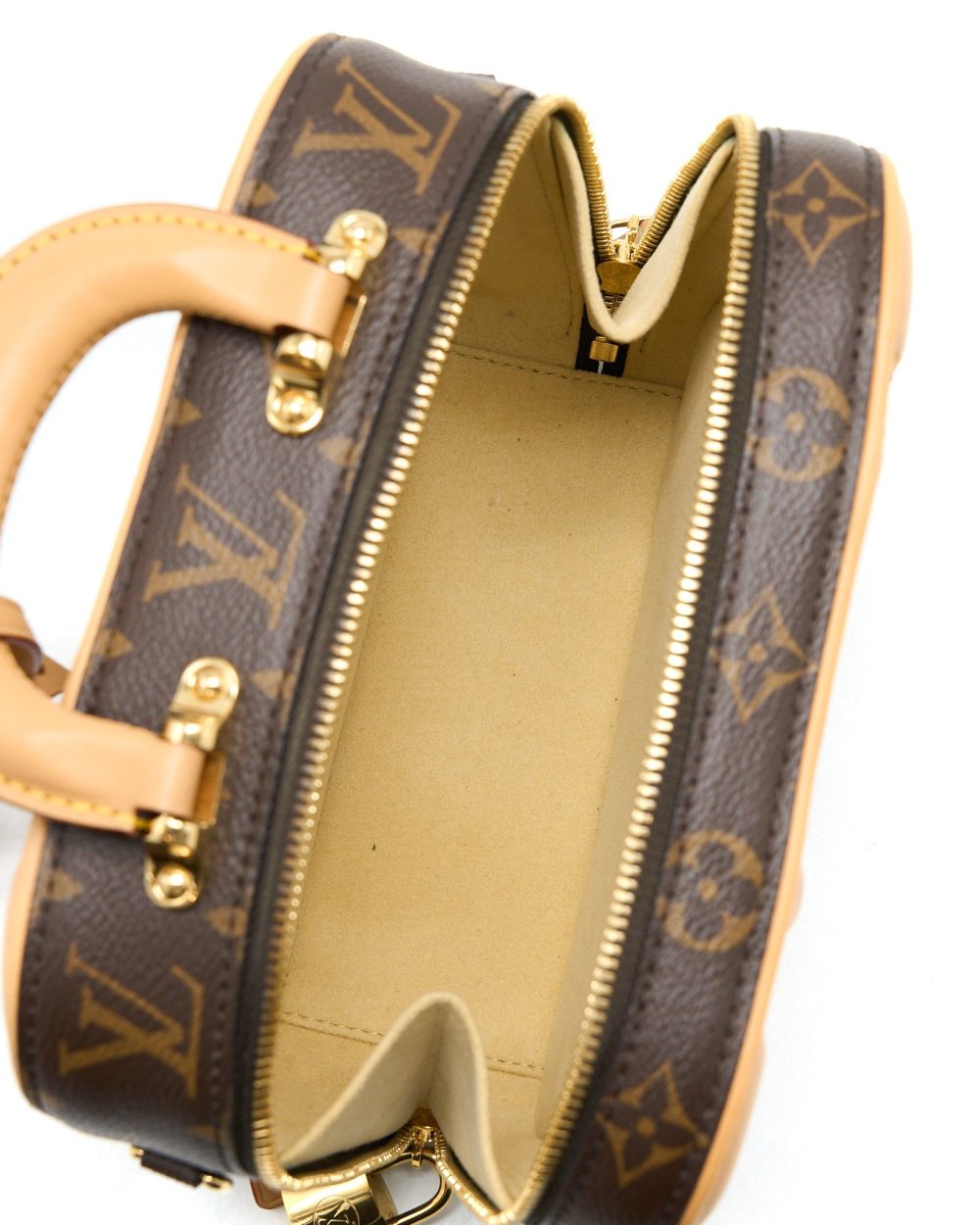AAA Replica Louis Vuitton LV MINI LUGGAGE MONOGRAM CANVAS GHW