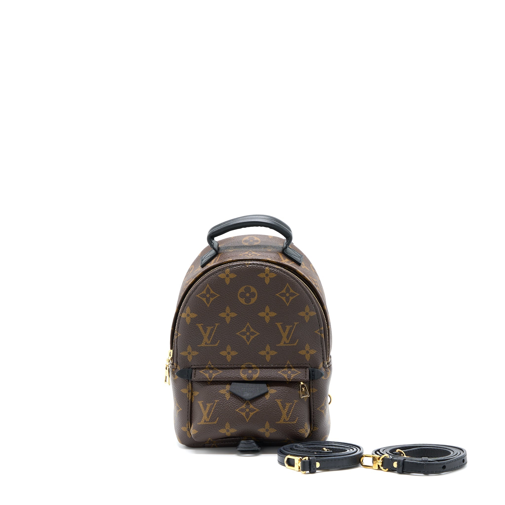AAA Replica Louis Vuitton LV MINI PALM SPRING BACKPACK MONOGRAM CANVAS GHW
