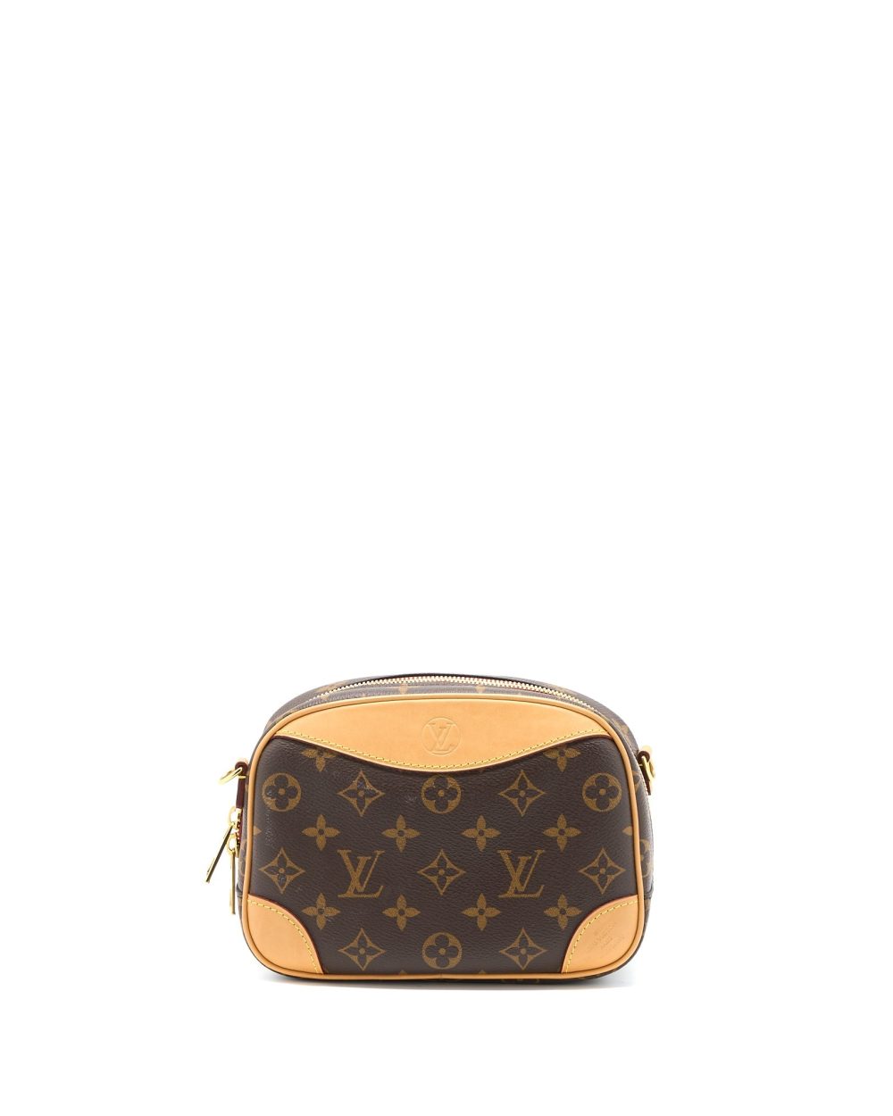 AAA Replica Louis Vuitton LV MINI DEAUVILLE SHOULDER BAG MONOGRAM CANVAS GHW