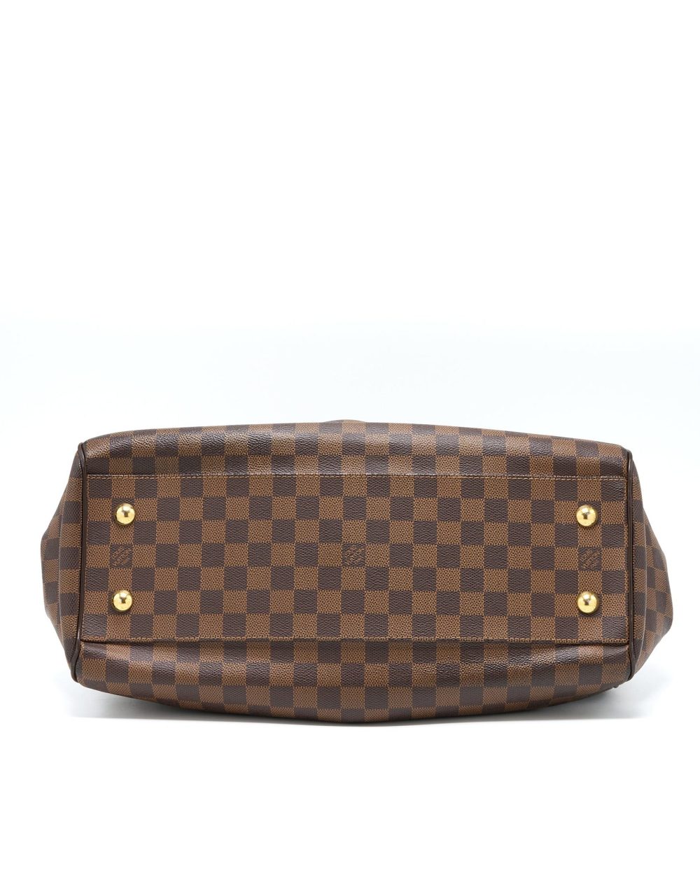 AAA Replica Louis Vuitton LV TREVI BAG DAMIER EBENE CANVAS GHW