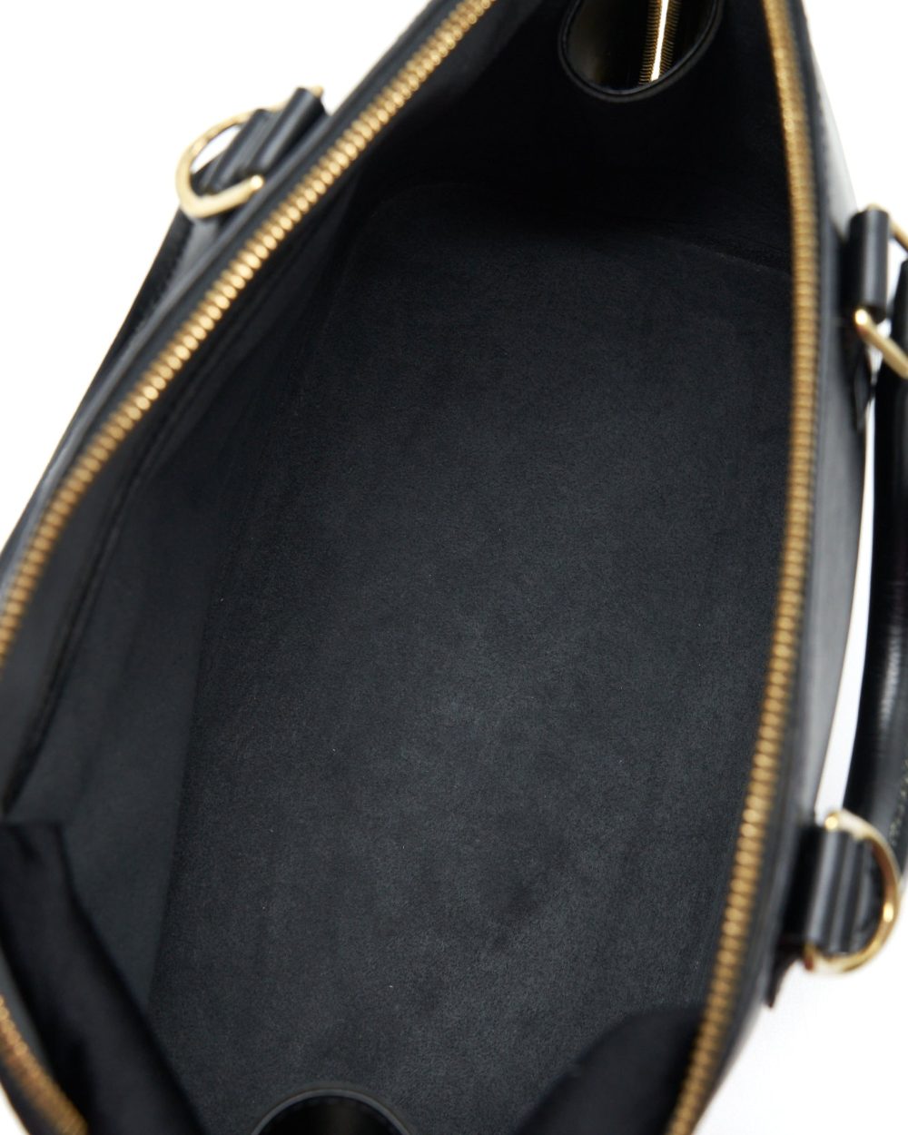 AAA Replica Louis Vuitton LV ALMA BAG EPI BLACK GHW