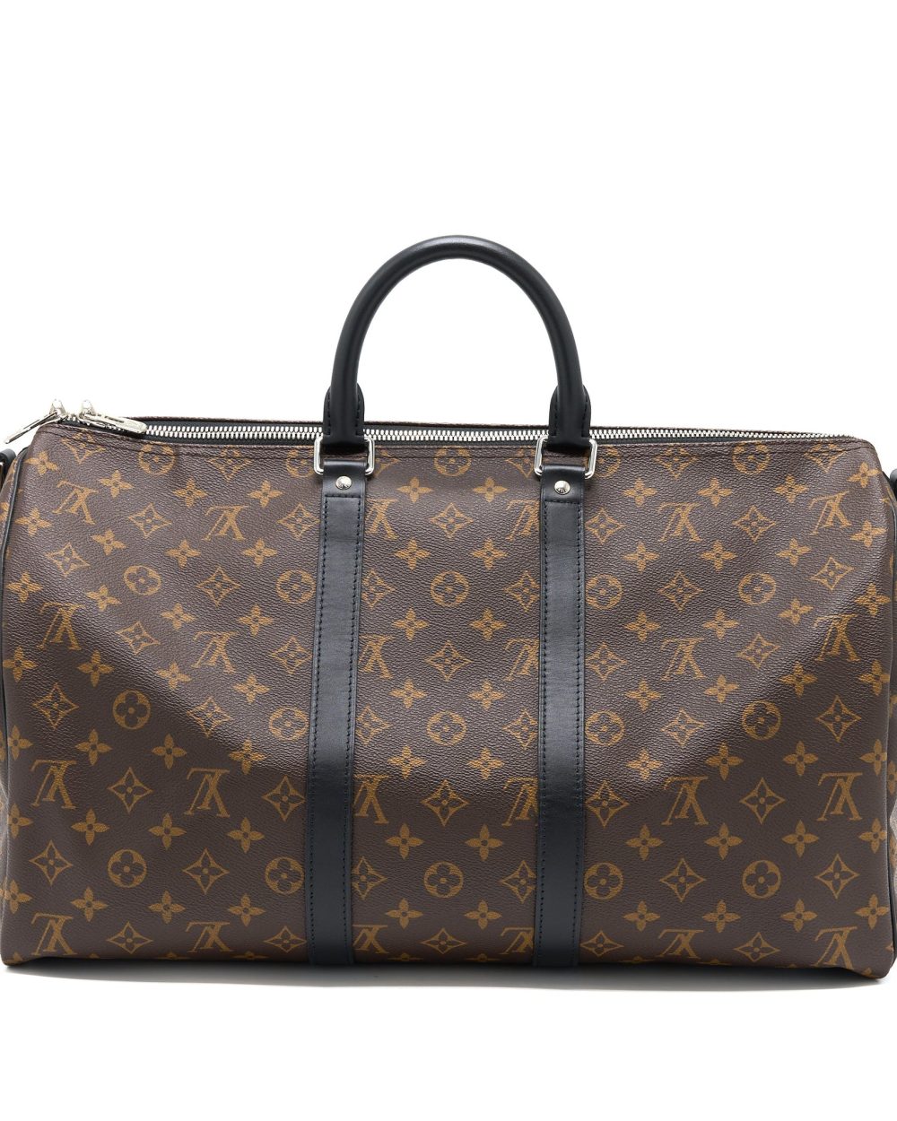 AAA Replica Louis Vuitton LV KEEPALL BANDOULIERE 45 MONOGRAM MACASSAR CANVAS SHW