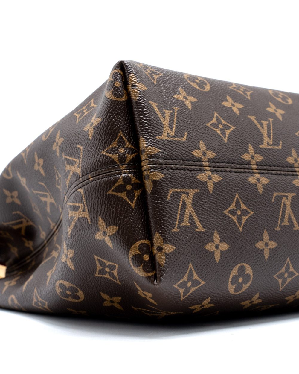 AAA Replica Louis Vuitton LV GRACEFUL MM MONOGRAM CANVAS/PIVOINE GHW (NEW VERSION)