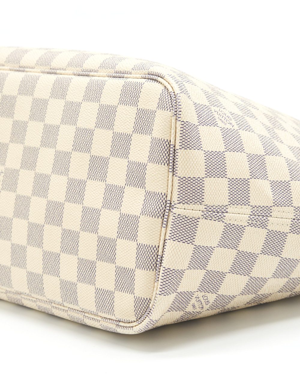 AAA Replica Louis Vuitton LV Neverfull MM Damier Azur GHW