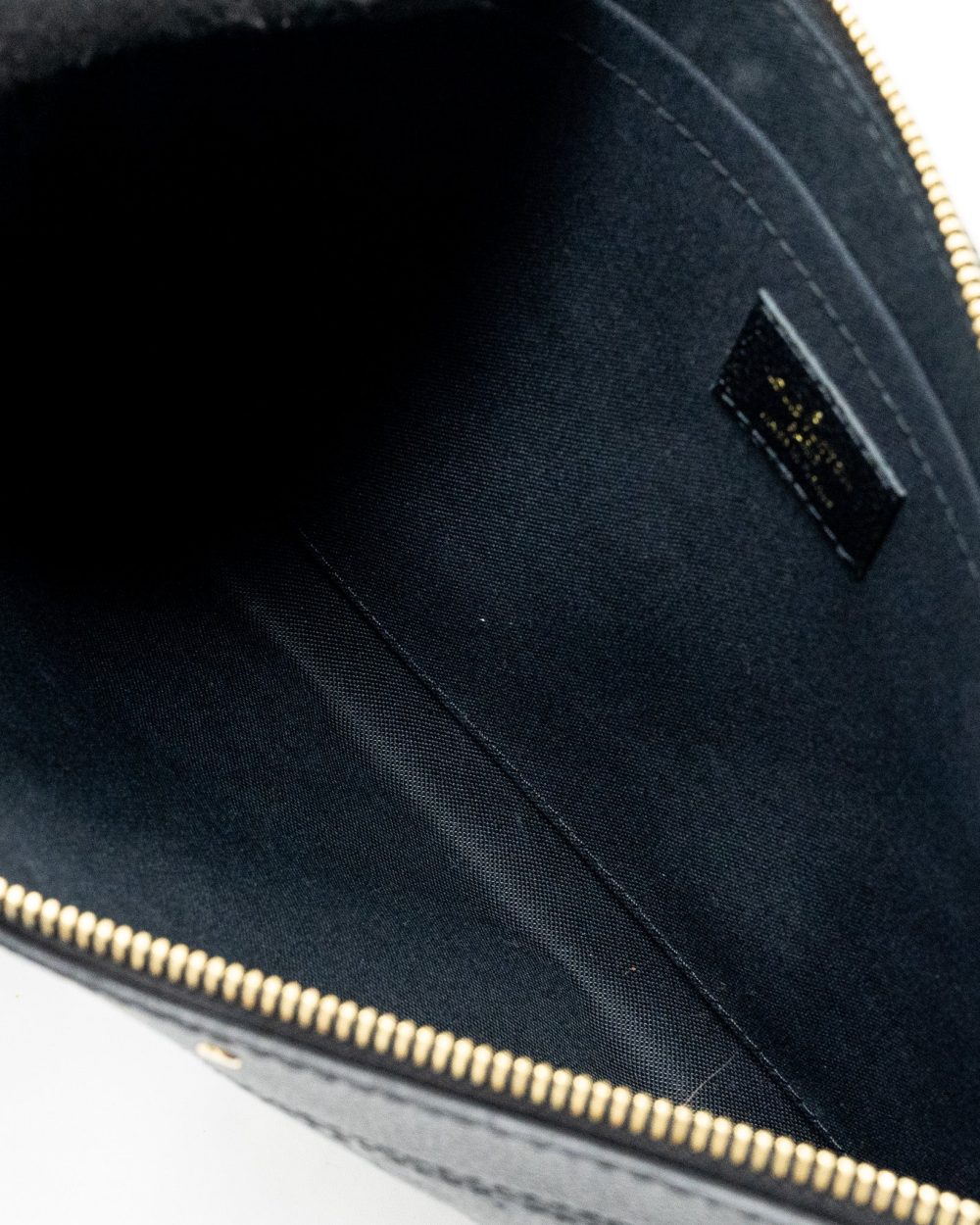AAA Replica Louis Vuitton LV CLUTCH MONOGRAM EMPREINTE CALFSKIN BALCK GHW