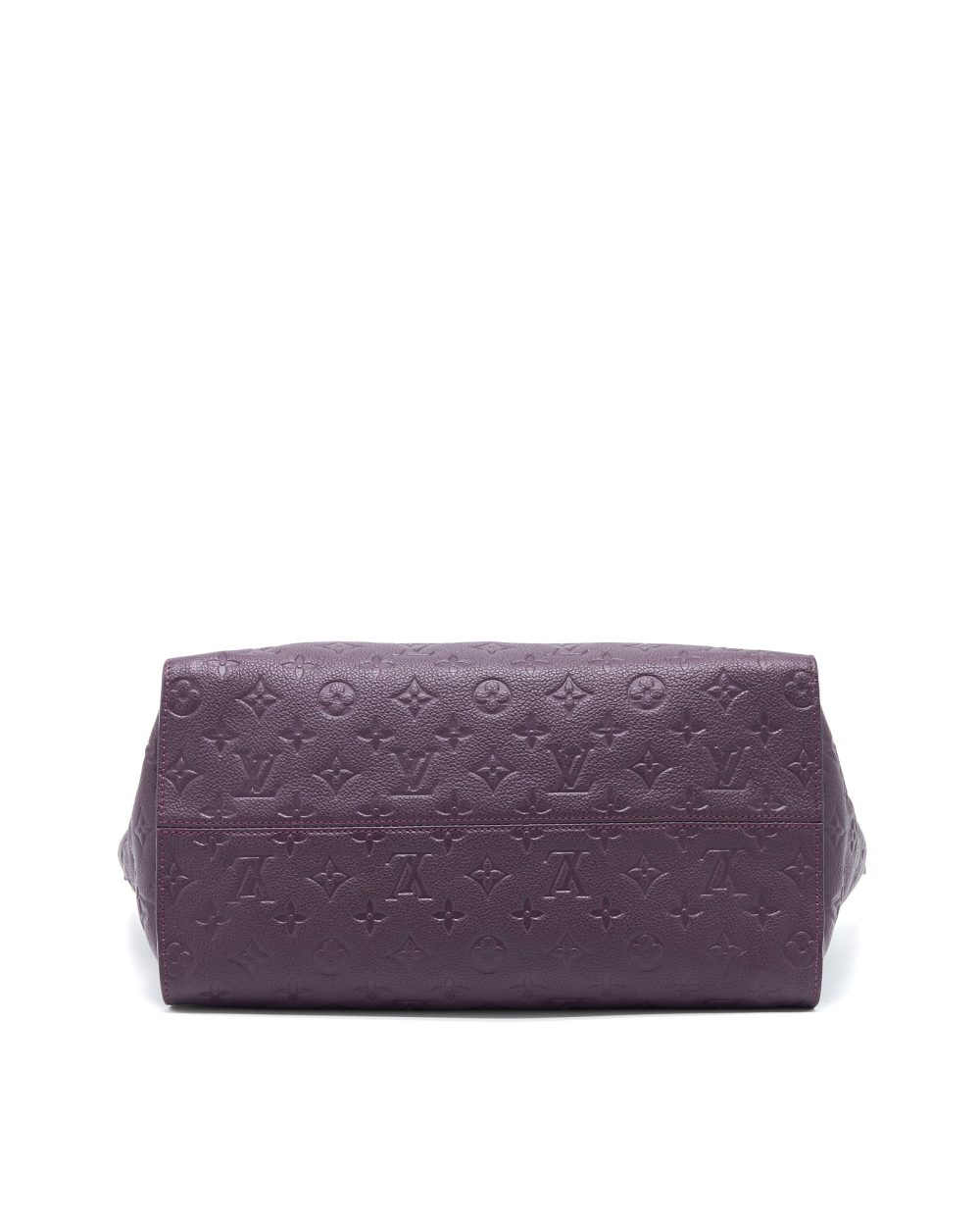 AAA Replica Louis Vuitton LV PETILLANCE TOTE BAG MONOGRAM EMPREINTE DARK PURPLE GHW
