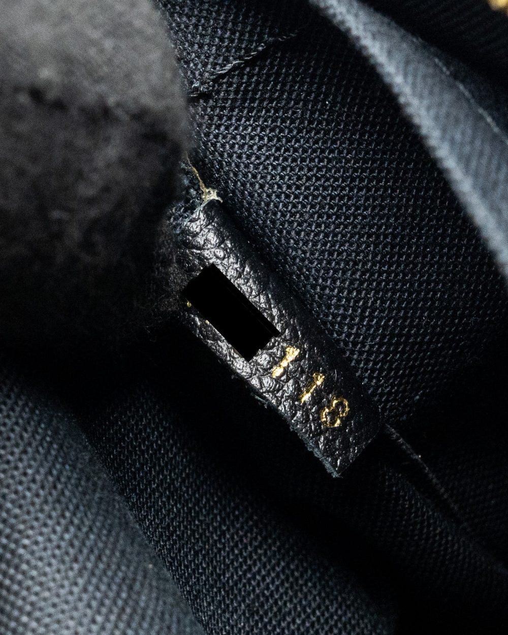 AAA Replica Louis Vuitton LV CLUTCH MONOGRAM EMPREINTE CALFSKIN BALCK GHW