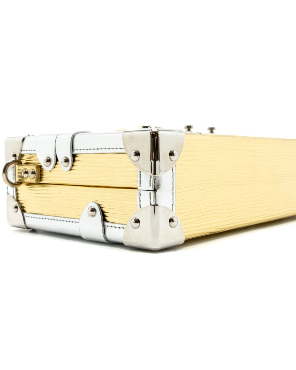AAA Replica Louis Vuitton LV PETIT MALLE EPI GOLD / SILVER SHW