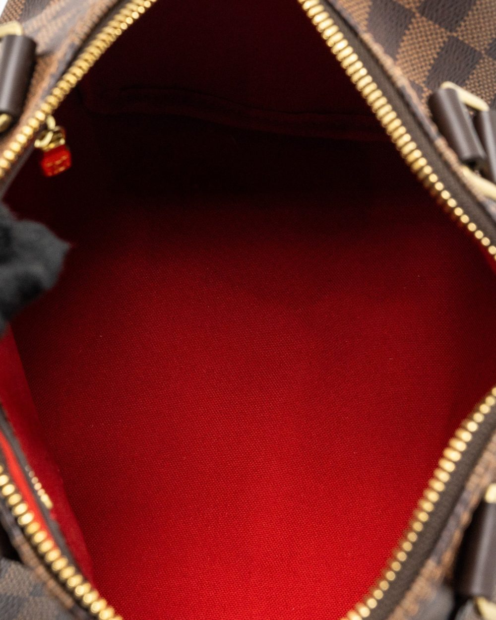 AAA Replica Louis Vuitton LV SPEEDY BANDOULIERE 25 DAMIER EBENE CANVAS GHW(NEW VERSION)