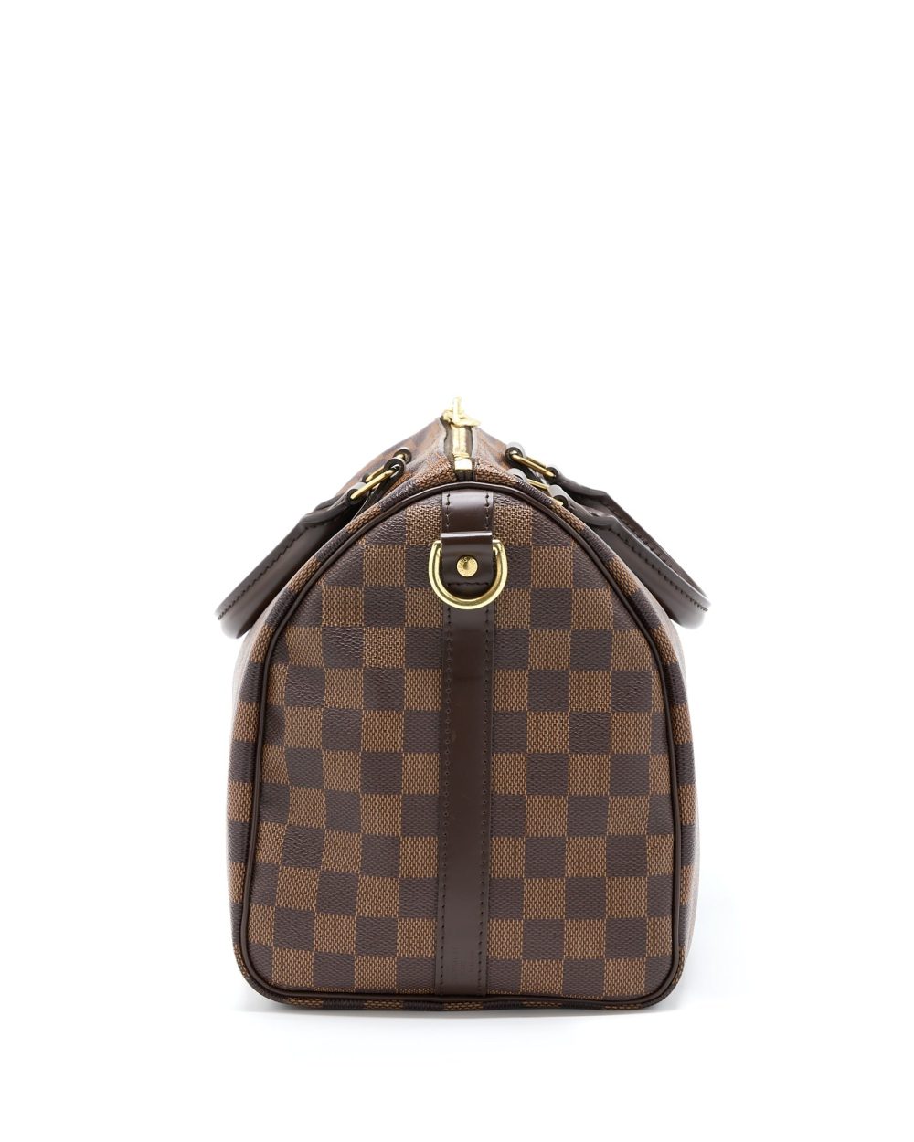 AAA Replica Louis Vuitton LV SPEEDY 30 DAMIER EBENE GHW