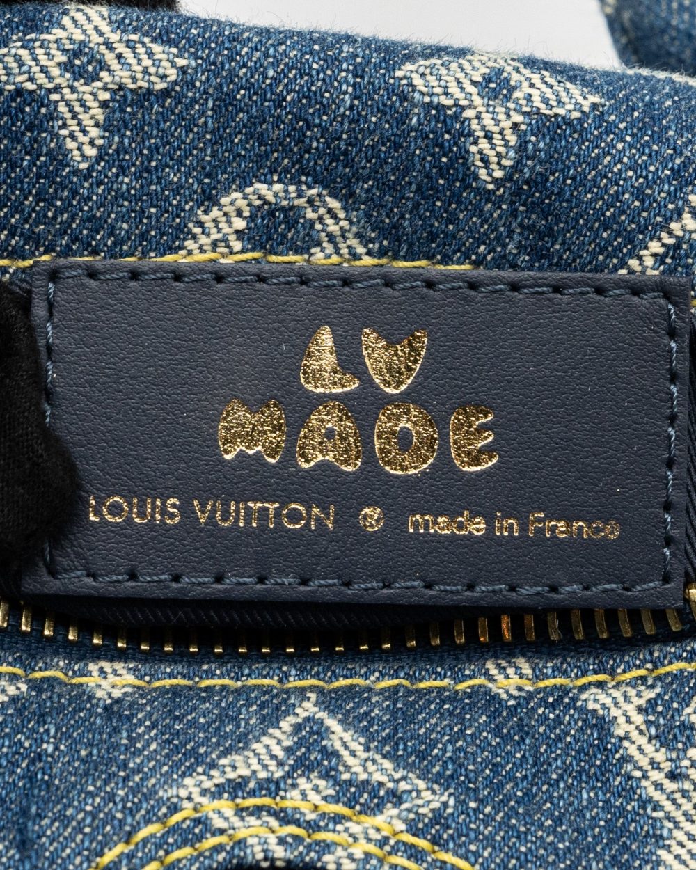 AAA Replica Louis Vuitton LV JAPANESE CRUISER BAG LIMITED EDITION MONOGRAM DENIM/LEATHER BLUE GHW(NEW VERSION)