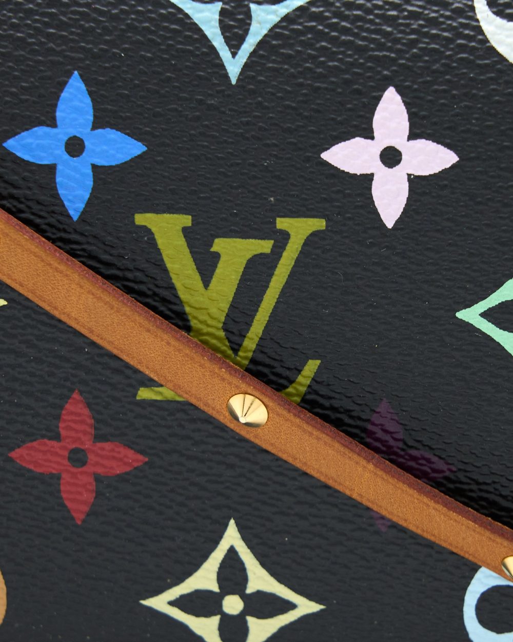 AAA Replica Louis Vuitton LV POCHETTE ACCESSORIES MONOGRAM CANVAS MULTICOLOUR GHW