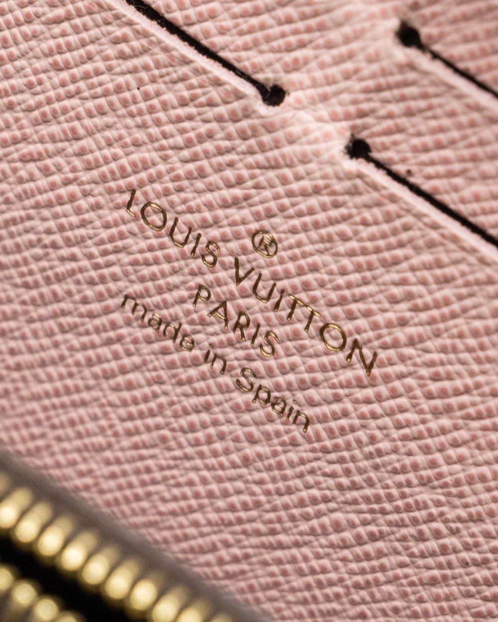 AAA Replica Louis Vuitton LV CLEMENCE LONG WALLET MONOGRAM CANVAS ROSE BALLERINE GHW