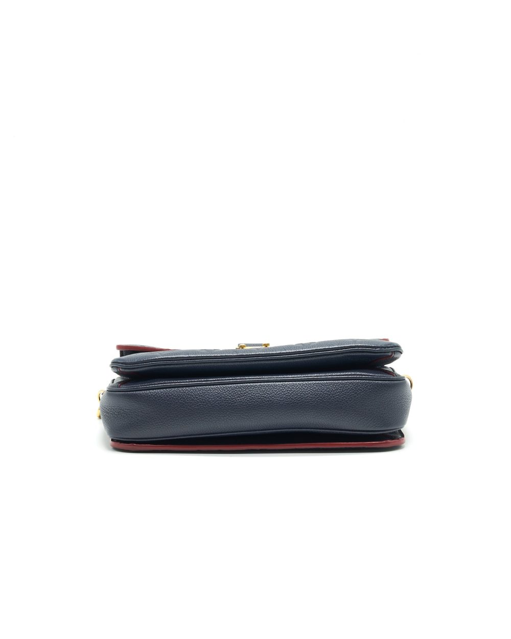 AAA Replica Louis Vuitton LV POCHETTE METIS MONOGRAM EMPREINTE LEATHER MARINE ROUGE