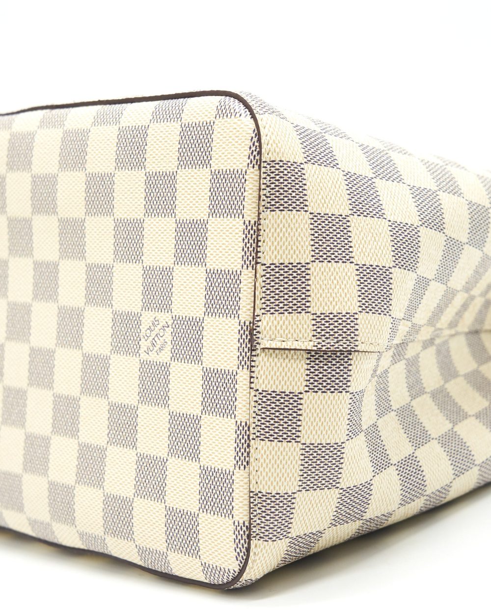AAA Replica Louis Vuitton LV NEONOE DAMIER AZUR CANVAS YELLOW