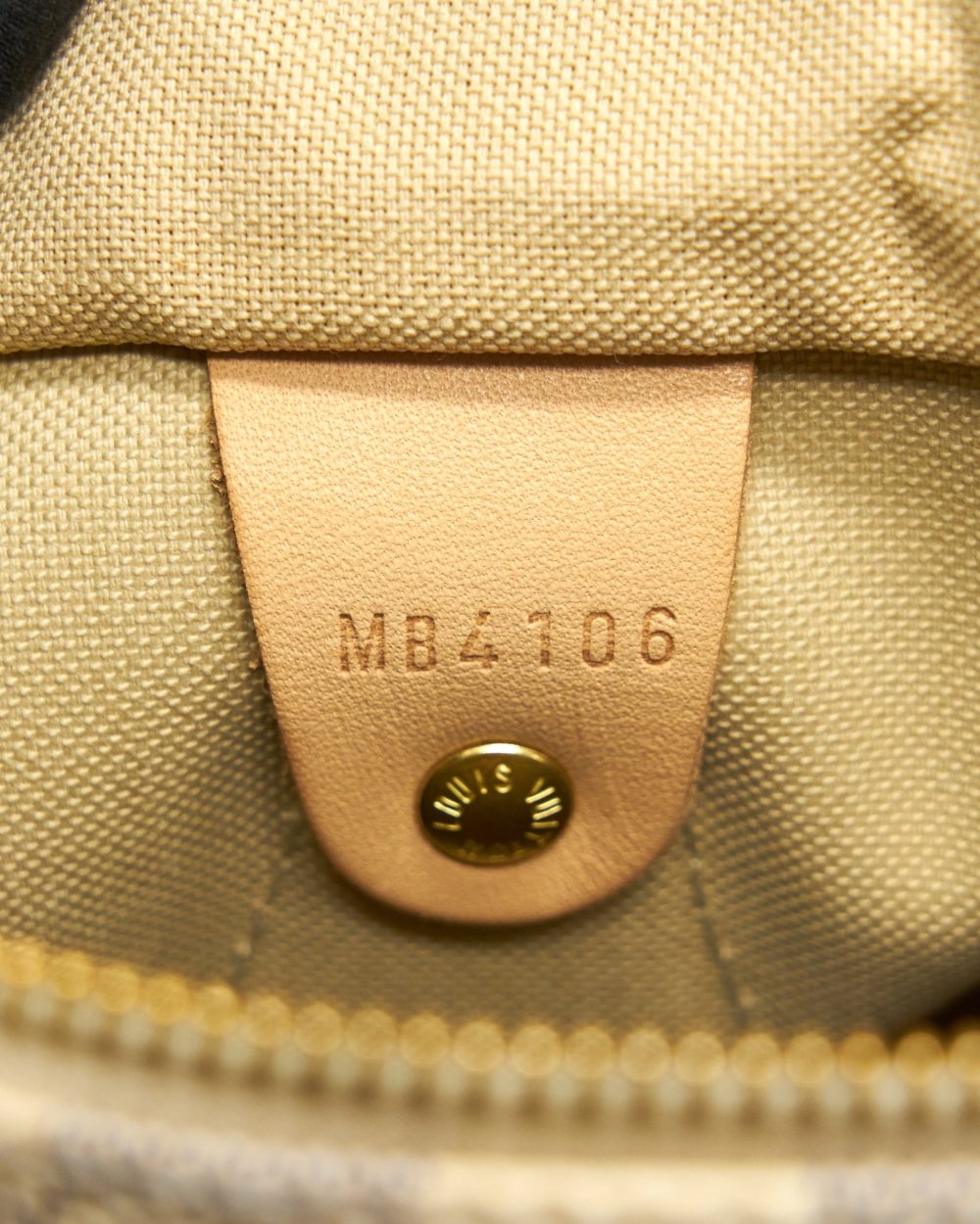 AAA Replica Louis Vuitton LV SPEEDY 25 DAMIER AZUR CANVAS HANDBAG