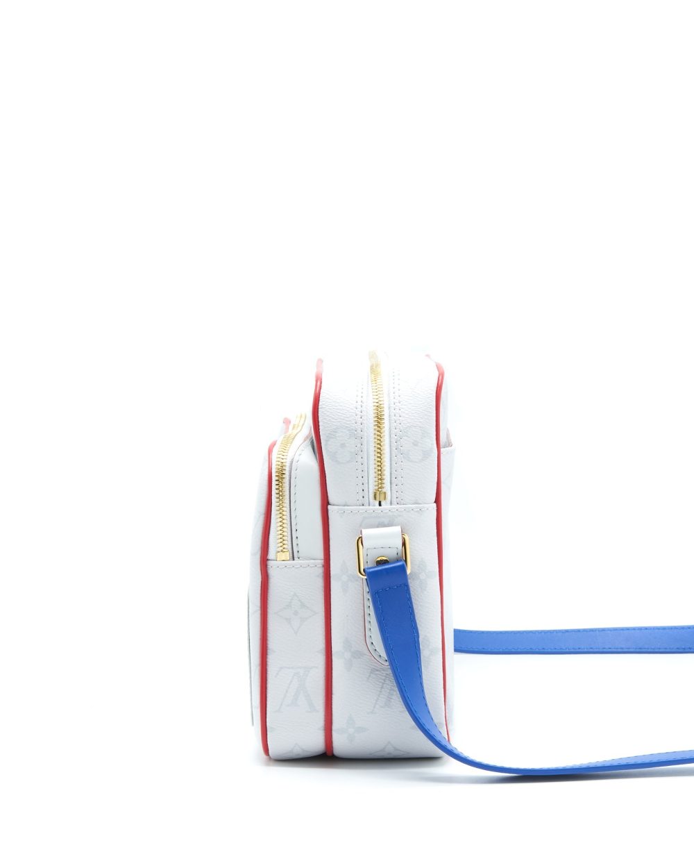 AAA Replica Louis Vuitton LV 2020 LV X NBA WHITE MONOGRAM NIL MESSENGER BAG