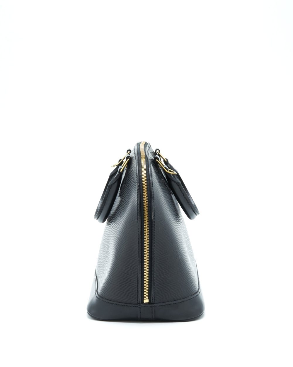 AAA Replica Louis Vuitton LV ALMA BAG EPI BLACK GHW