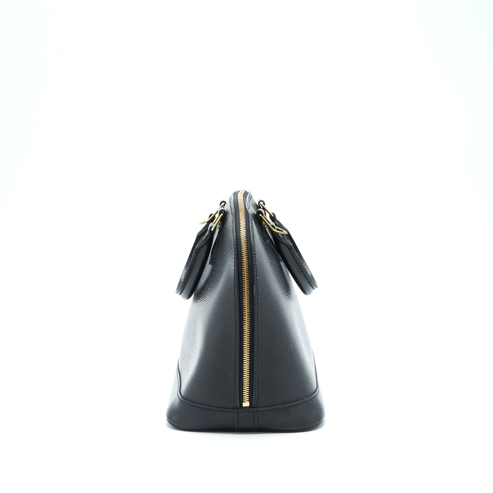 AAA Replica Louis Vuitton LV ALMA BAG EPI BLACK GHW