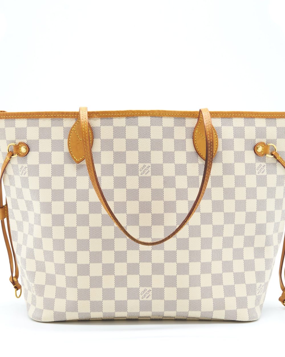 AAA Replica Louis Vuitton LV Neverfull MM Damier Azur GHW