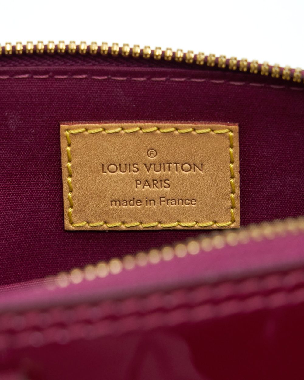 AAA Replica Louis Vuitton LV ALMA BB PATENT PURPLE GHW