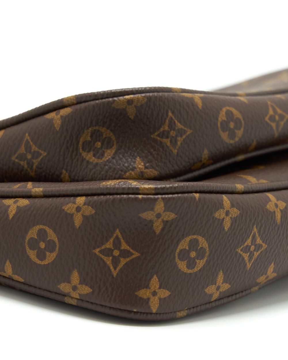AAA Replica Louis Vuitton LV MULTI POCHETTE ACCESSORIES MONOGRAM CANVAS ROSE CLAIR GHW
