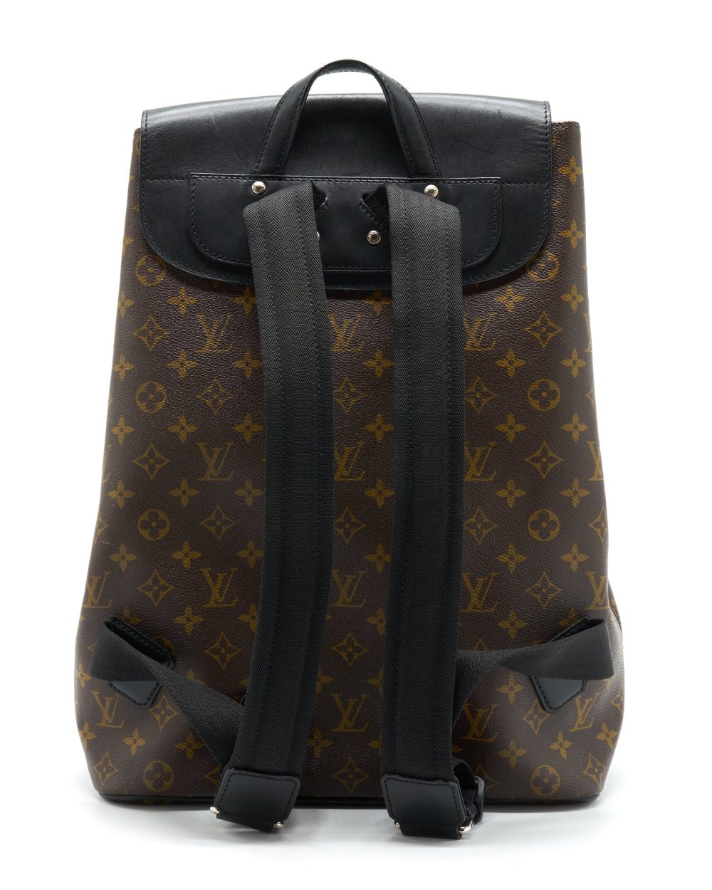 AAA Replica Louis Vuitton LV MACASSAR PALK BACKPACK MONOGRAM CANVAS GHW