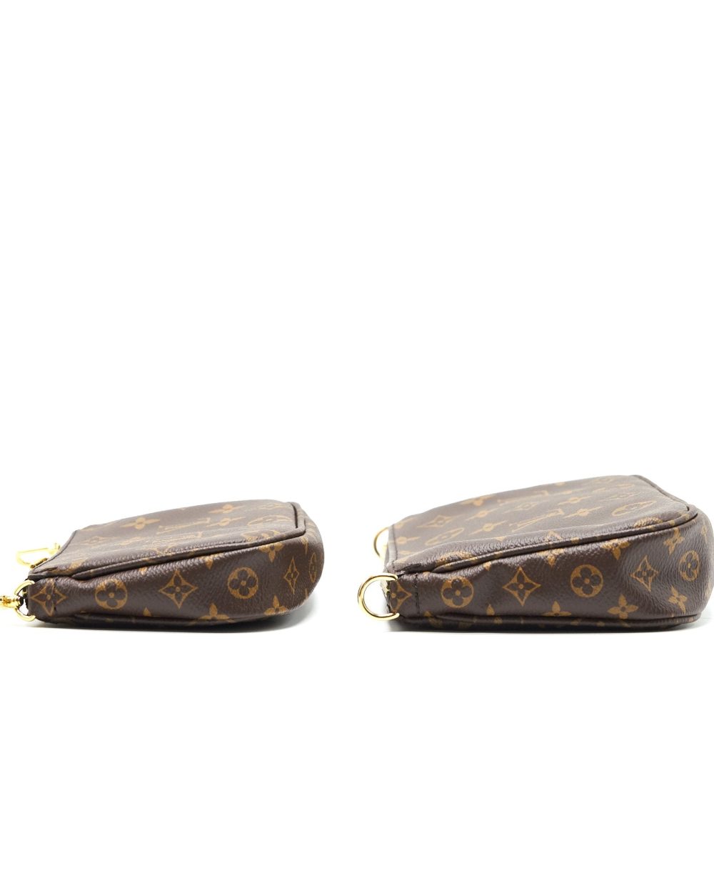 AAA Replica Louis Vuitton LV MULTI POCHETTE ACCESSORIES MONOGRAM KHAKI STRAP