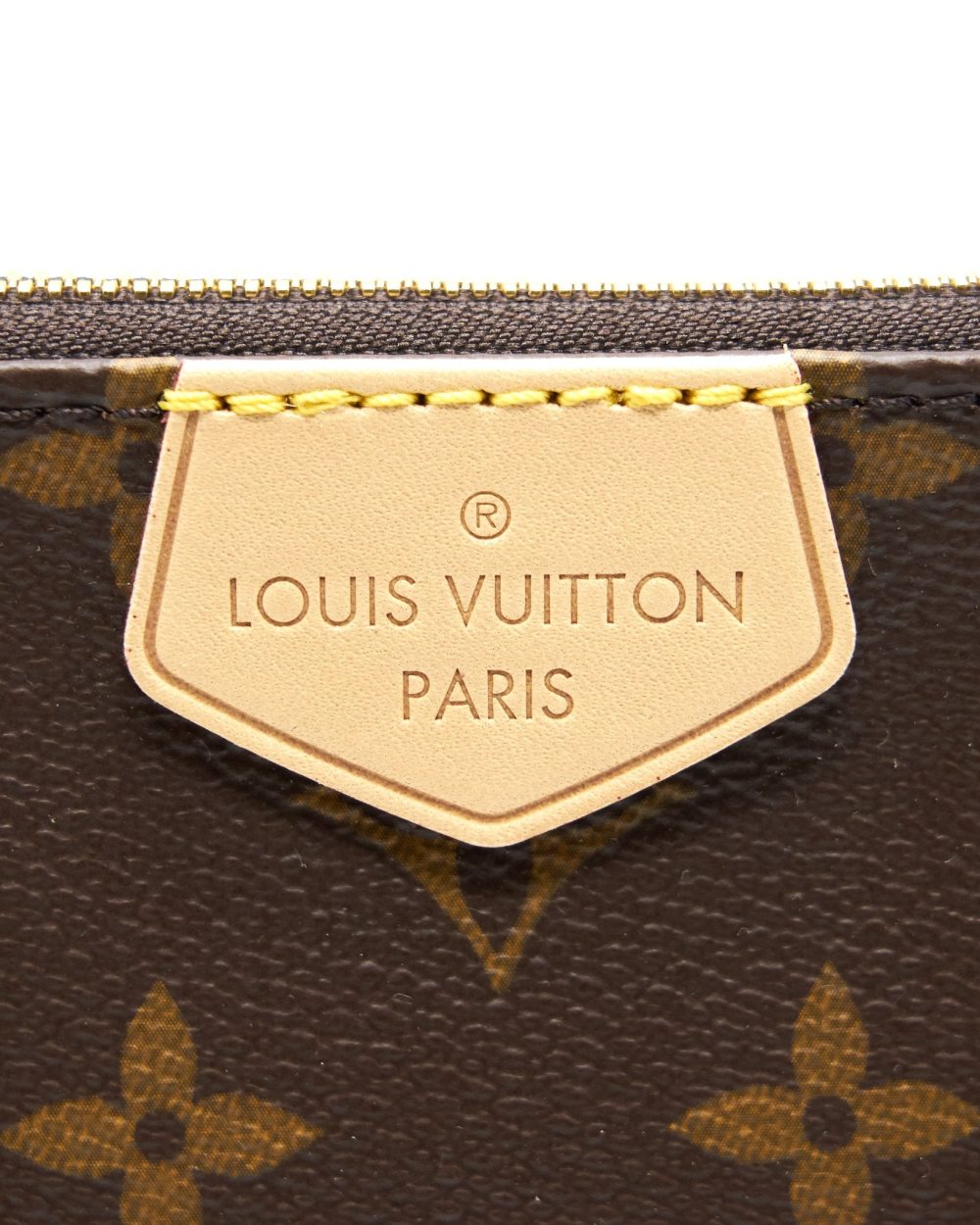 AAA Replica Louis Vuitton LV MULTI POCHETTE ACCESSORIES MONOGRAM KHAKI STRAP