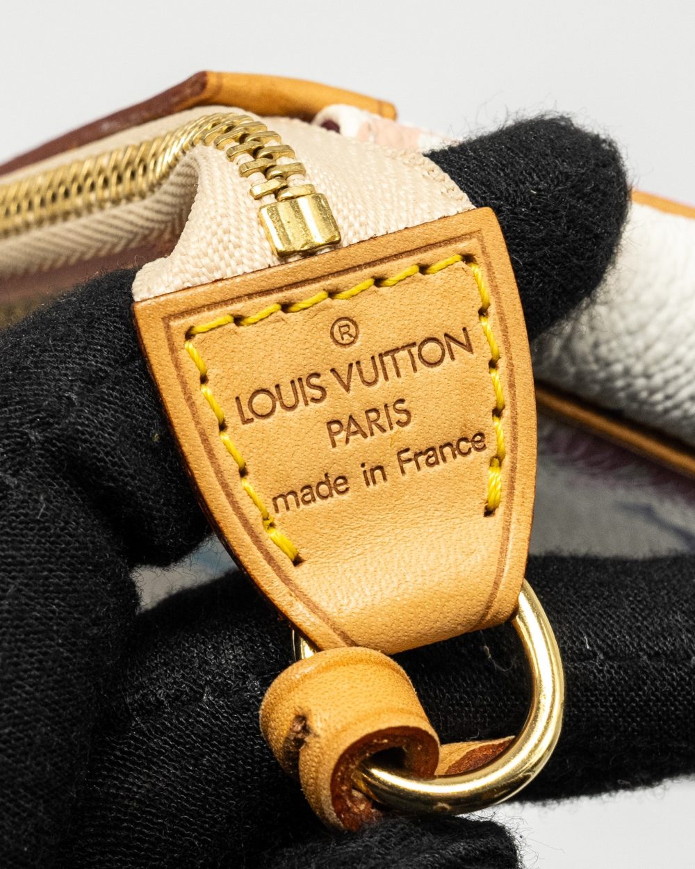 AAA Replica Louis Vuitton LV POCHETTE ACCESSORIES CANVAS WHITE MULTICOLOUR GHW