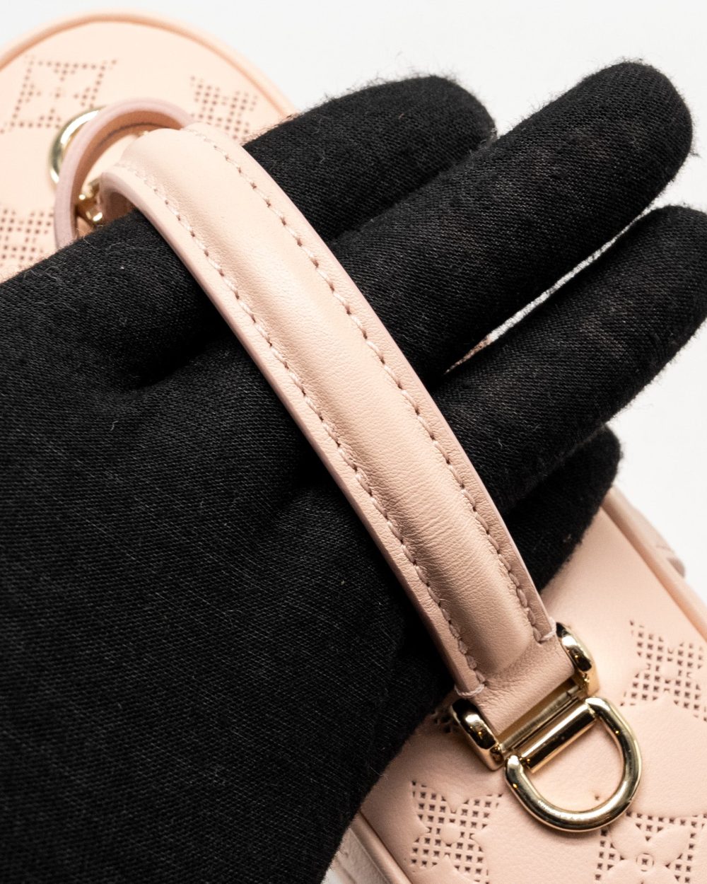 AAA Replica Louis Vuitton LV VANITY POUCH CALFSKIN ROSE JASMIN PINK LGHW 