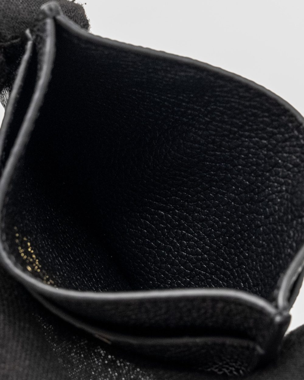 AAA Replica Louis Vuitton LV CARD HOLDER BICOLOUR MONOGRAM EMPREINTE BLACK /BEIGE GHW