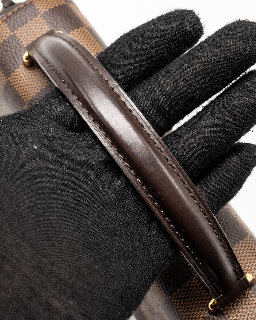 AAA Replica Louis Vuitton LV CROISETTE DAMIER EBENE GHW
