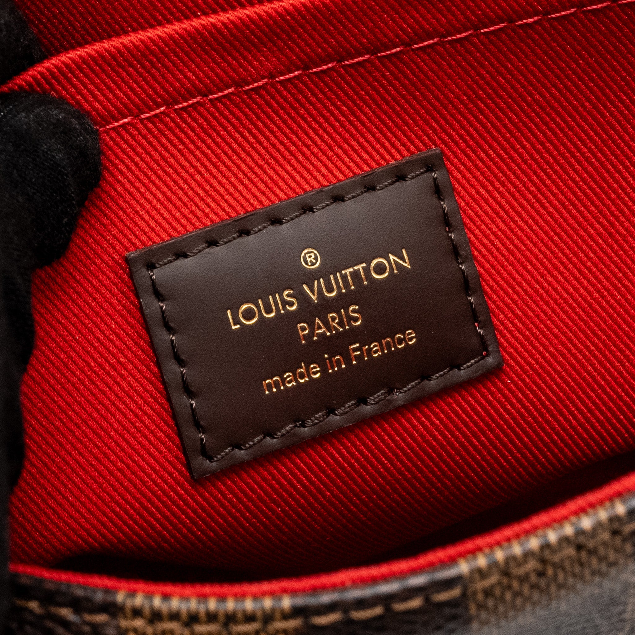 AAA Replica Louis Vuitton LV CROISETTE DAMIER EBENE GHW