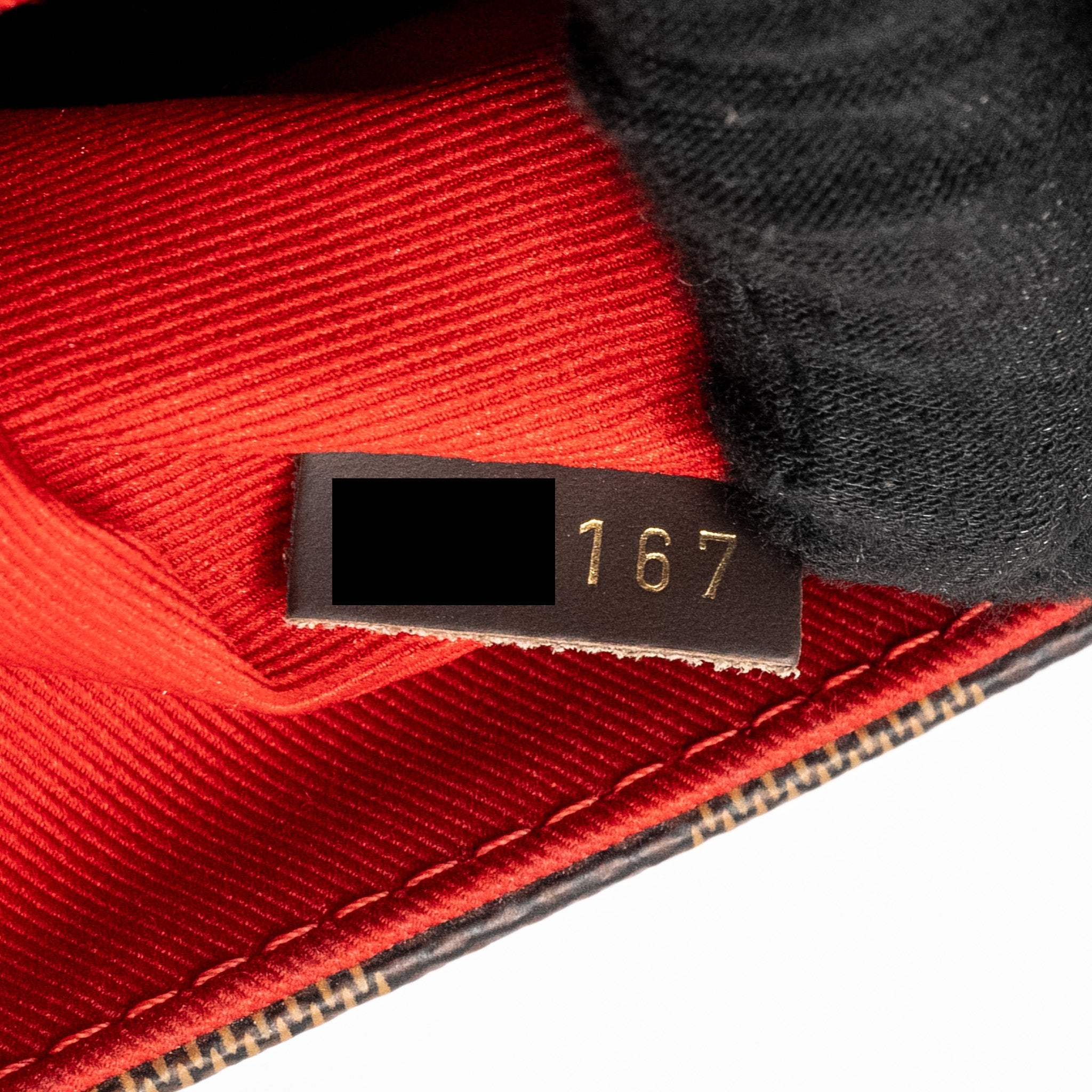 AAA Replica Louis Vuitton LV CROISETTE DAMIER EBENE GHW