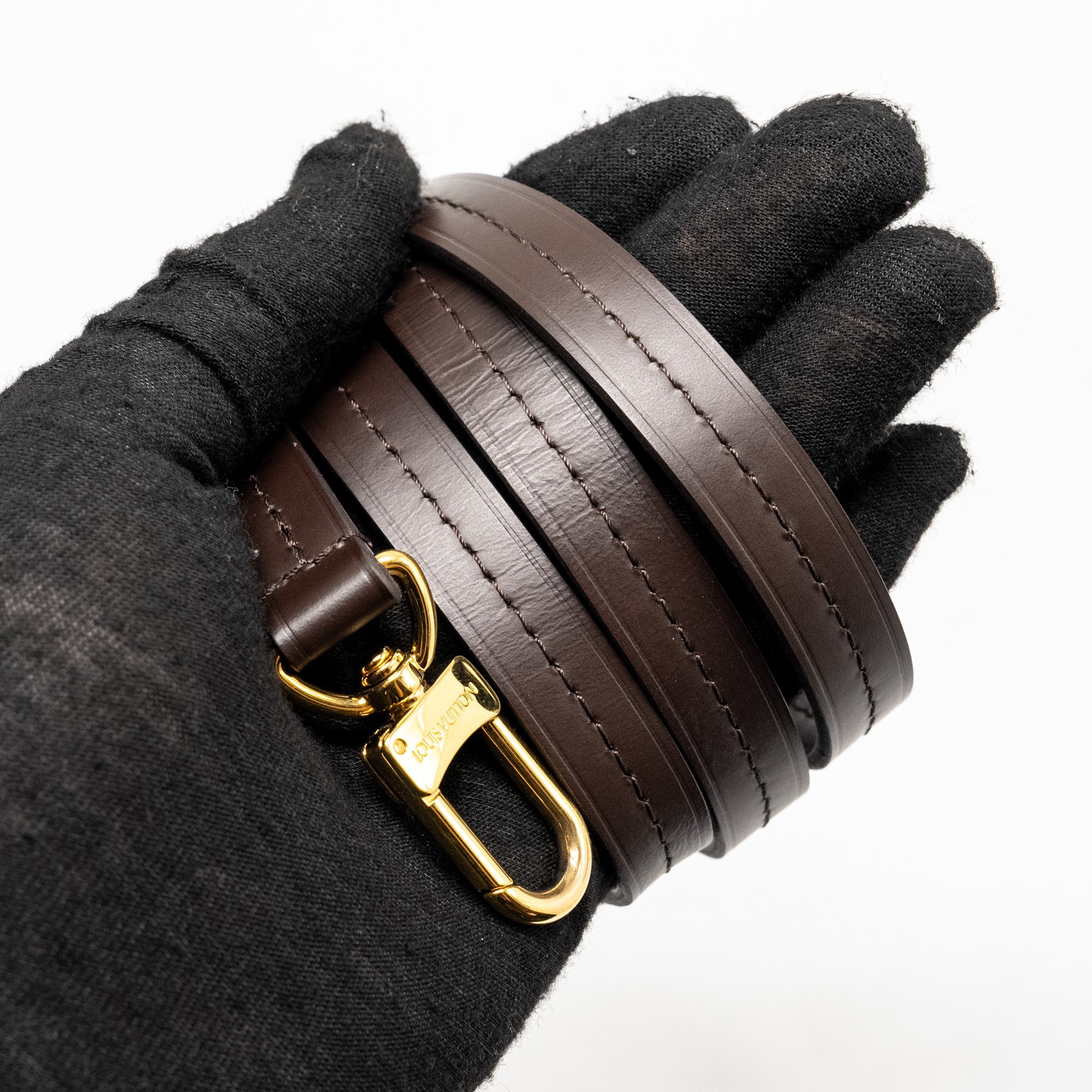 AAA Replica Louis Vuitton LV CROISETTE DAMIER EBENE GHW