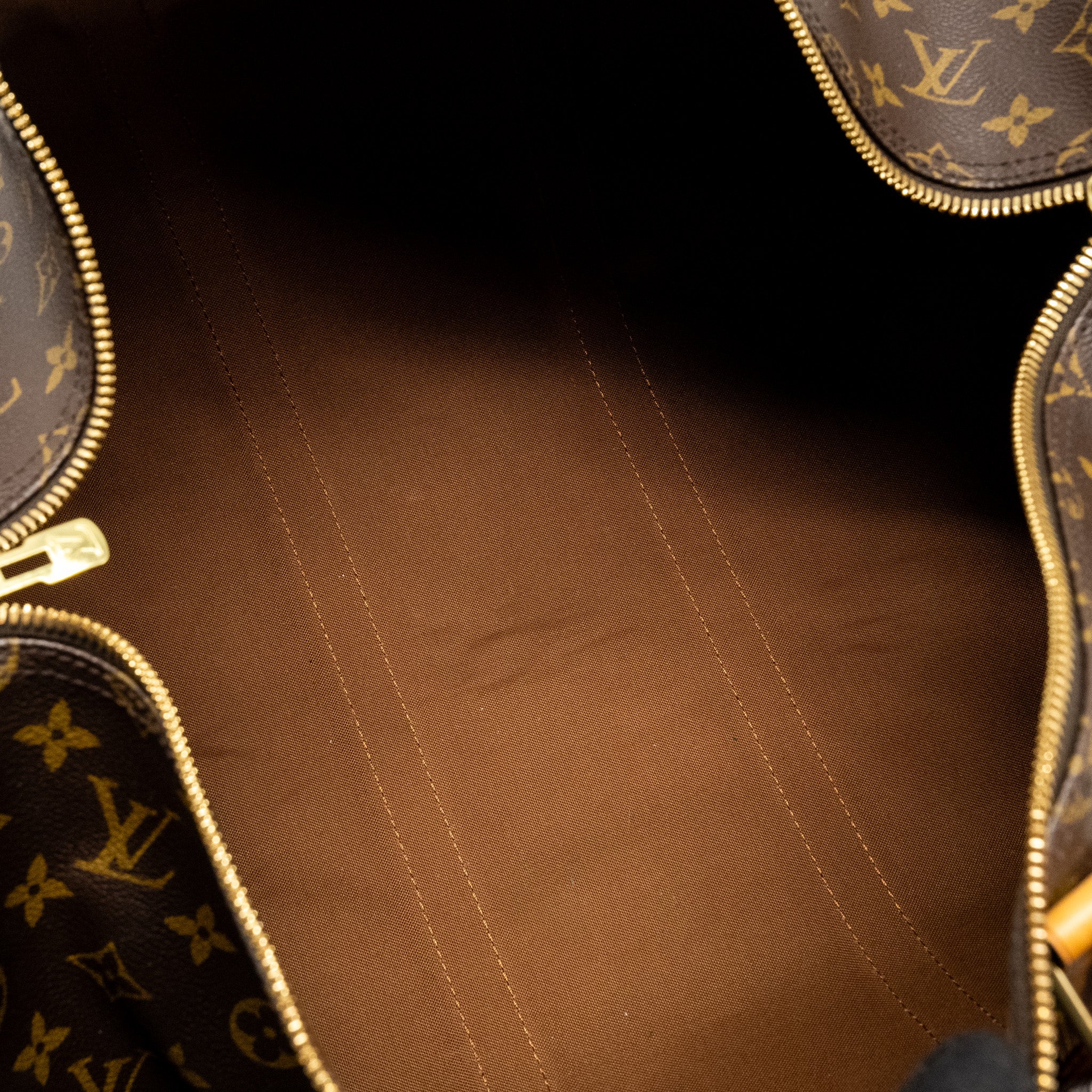 AAA Replica Louis Vuitton LV KEEPALL 55 MONOGRAM CANVAS GHW